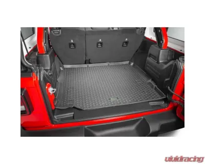 Quadratec Tru-Fit® Rear Cargo Liner for Leather Seats Without Subwoofer Jeep Wrangler 2018-2021 - 14259 1102